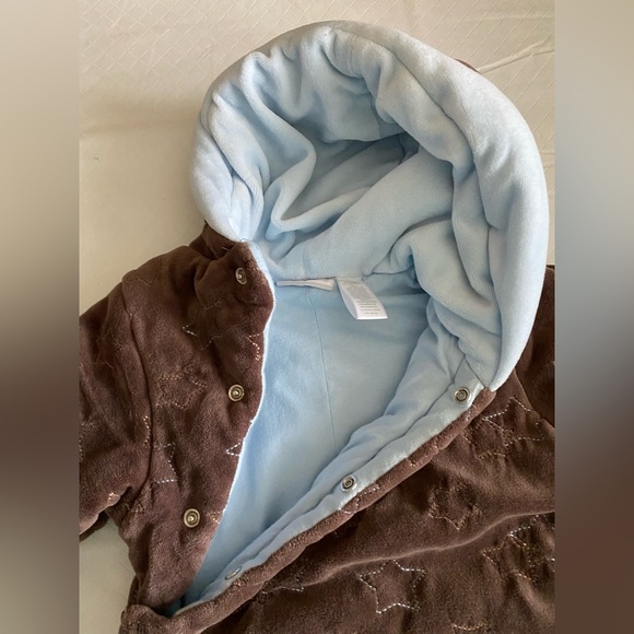 First impressions, infant quilted, hooded, snowsuit pram bunting winter … - Picture 2 of 8